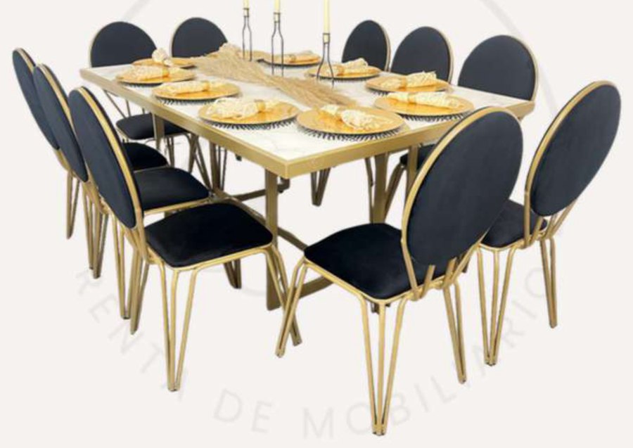 Comedor Amelia — renta de mobiliario Cadi