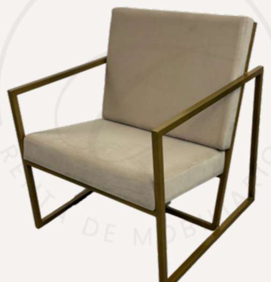 Sillón Laura — renta de mobiliario Cadi